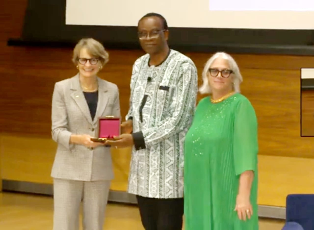 Nigerian Environmental Activist Receives Wallenberg Medal, Delivers Lecture