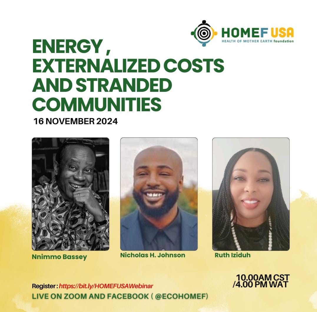 HOMEF Hosts Webinar On Energy And Stranded Communities