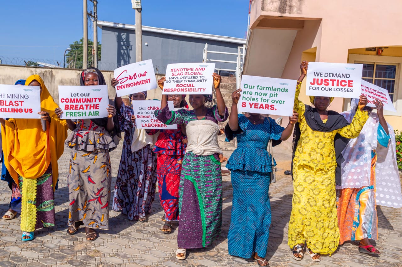 Bauchi Women Protest Against Mining Hazards